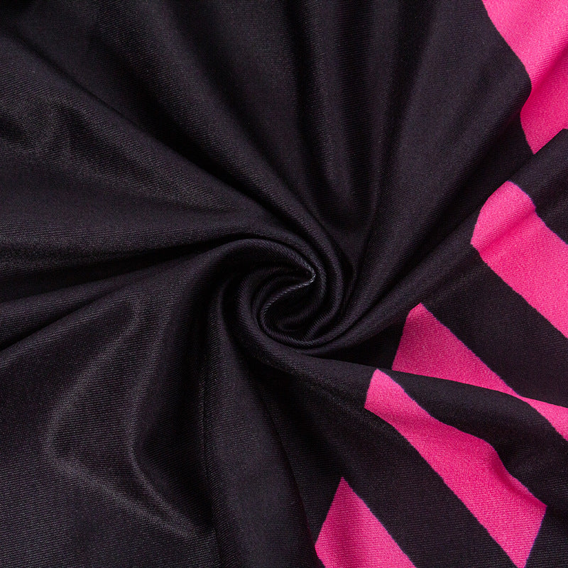 Spring Summer Style Sleeveless Fashion Letter Printed Strapless Top Long Skirt Women's Two Piece Set 15