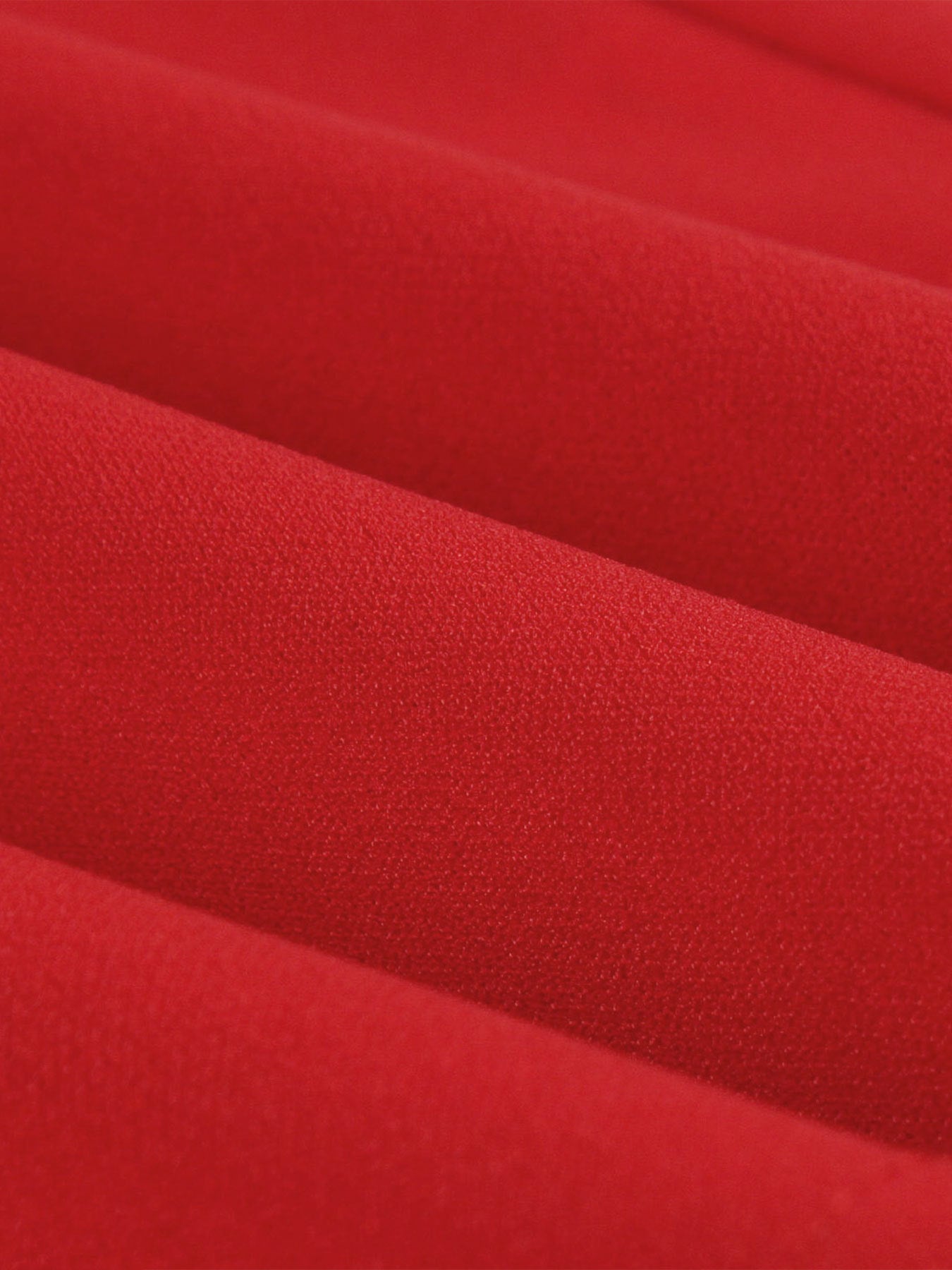 Summer Women Red Turndown Collar Short Sleeve Dress 6