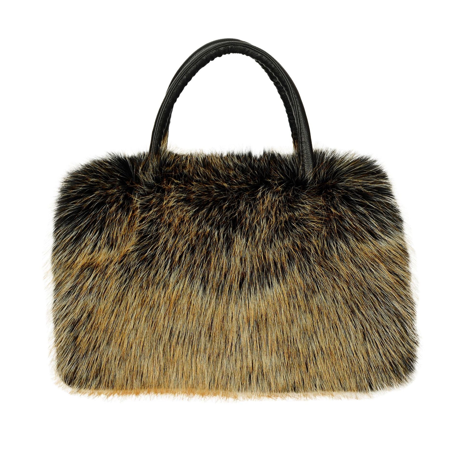 Fur Plush Bag Fashion Portable Shoulder Imitation Fur Bag 15