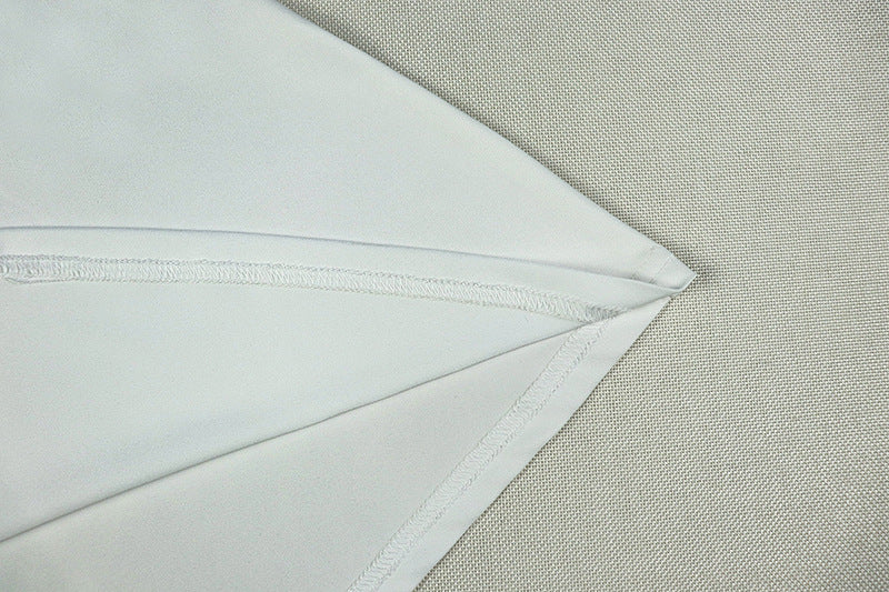 Women's Solid Chic Low Back Cross Halter Neck Long Dress 16