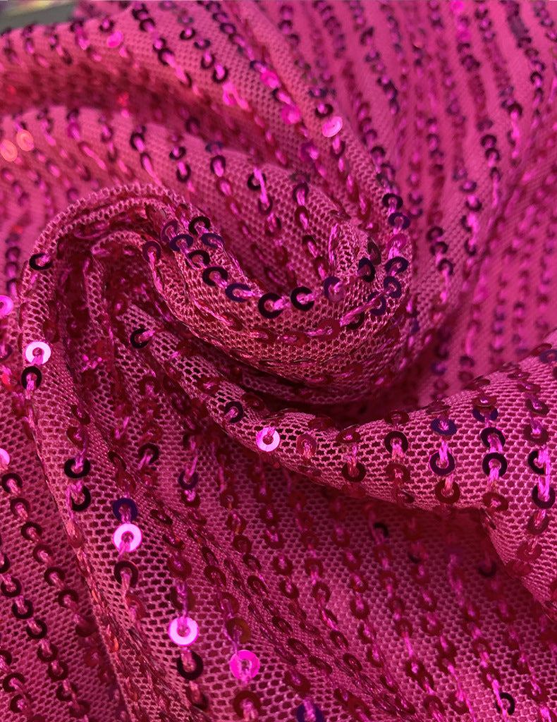 Women Halter Neck Off-Shoulder Sexy Sequin Dress 19