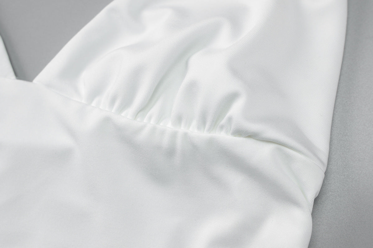 Women's Summer Solid Color Tank Top Butt-Lifting Shorts Sportswear Set 18