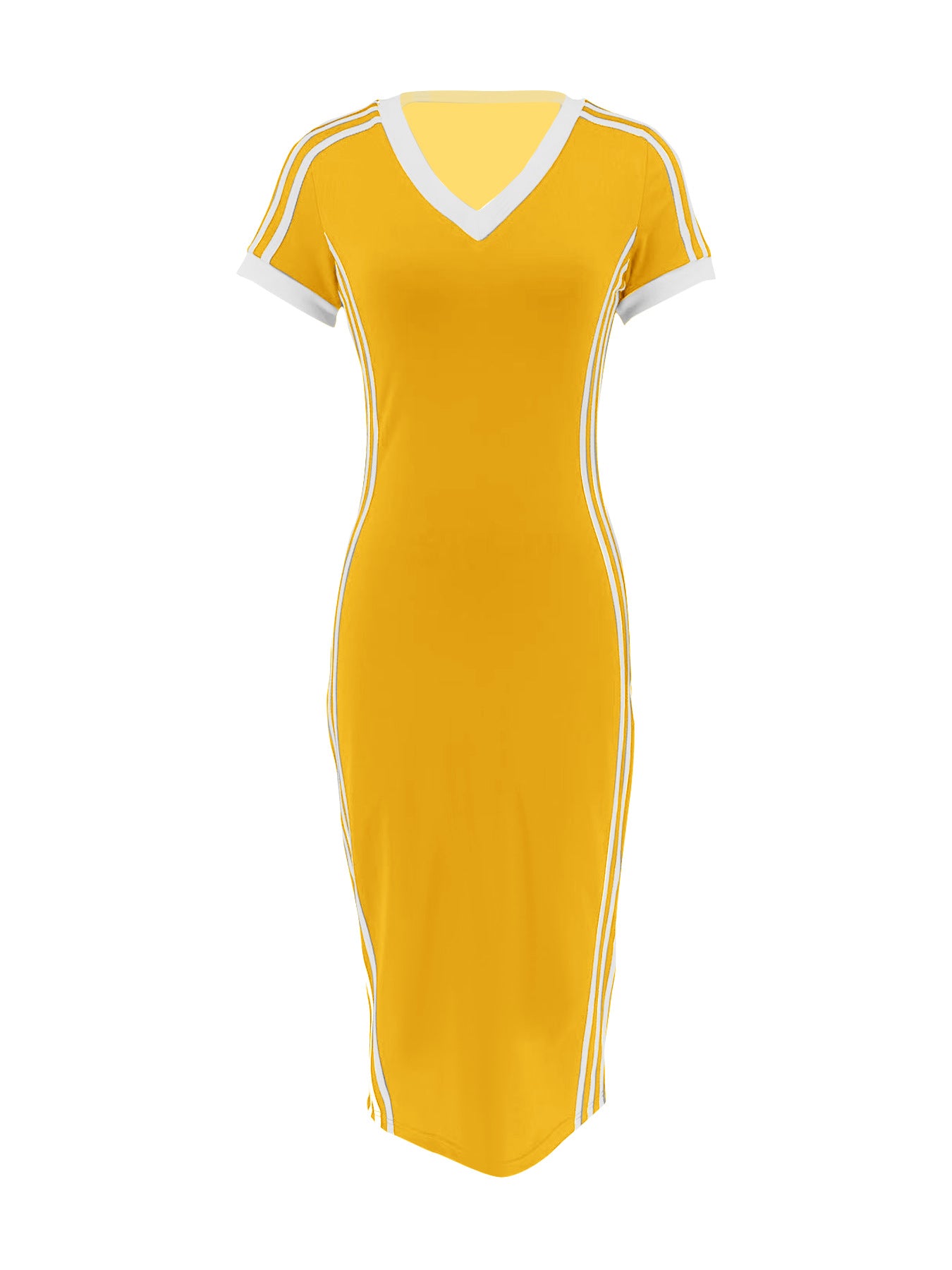 Women's V-Neck Dress 27