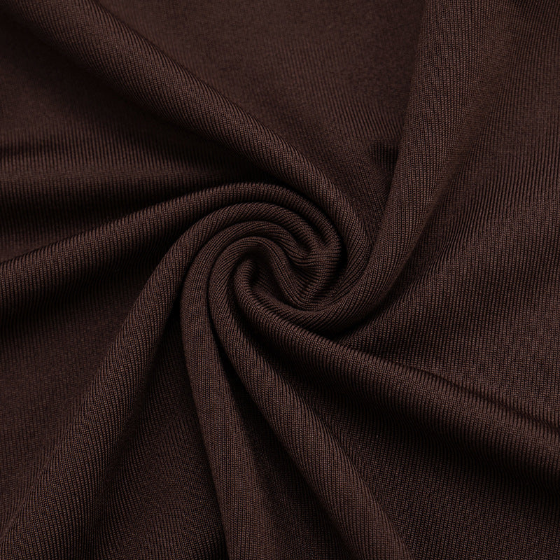 Women's Autumn Street Sexy Deep V Bat Sleeves Long Sleeve Dress 41