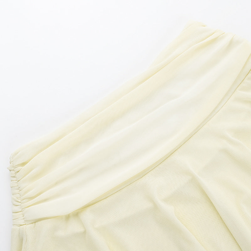 Spring Summer Crop Tunic Slim Fit Camisole 26