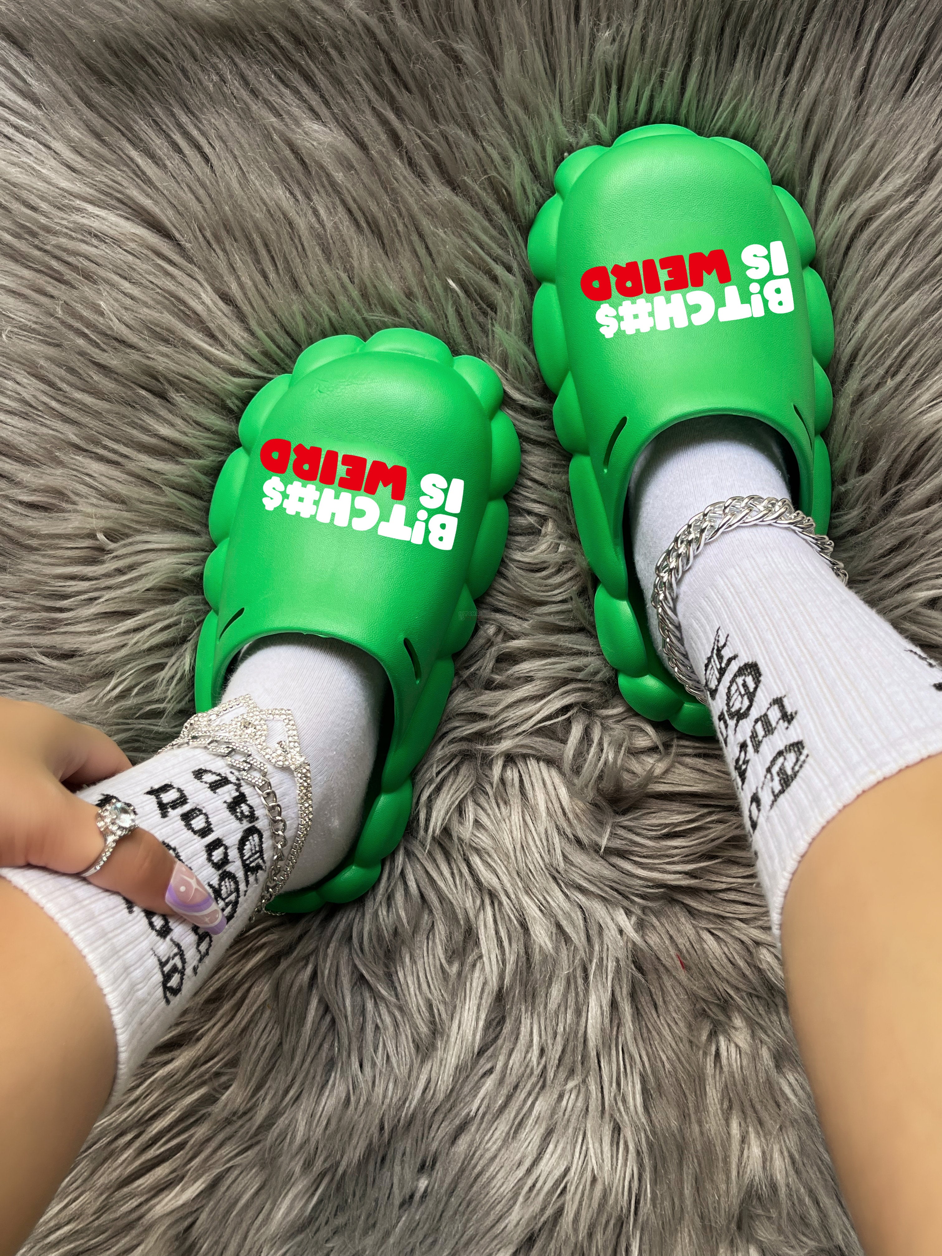 Spring And Summer Women's Shoes Sandals And Slippers Couple Eva Waterproof Women Slippers 71