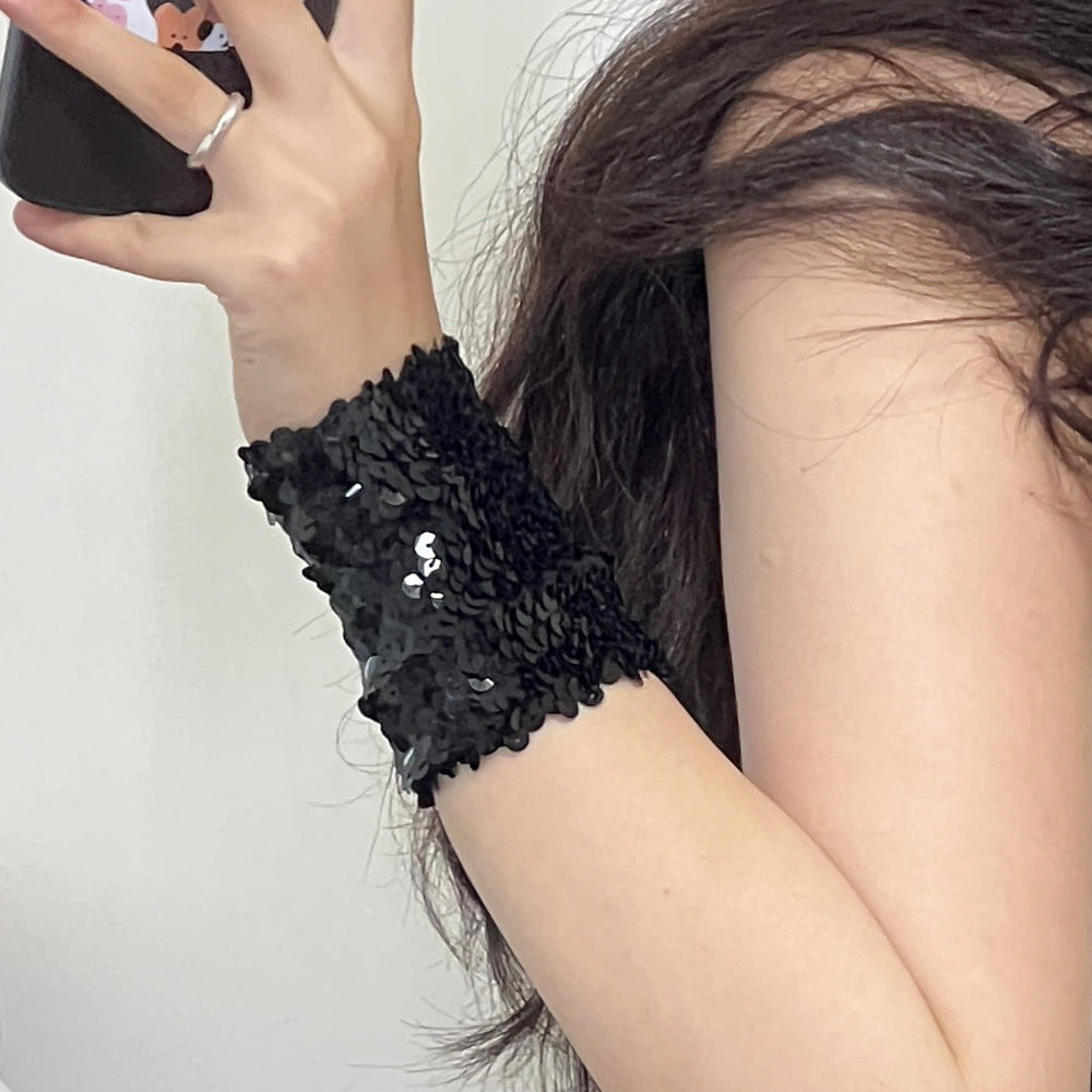 Women sequined top and tassel sequined skirt two-piece set 34