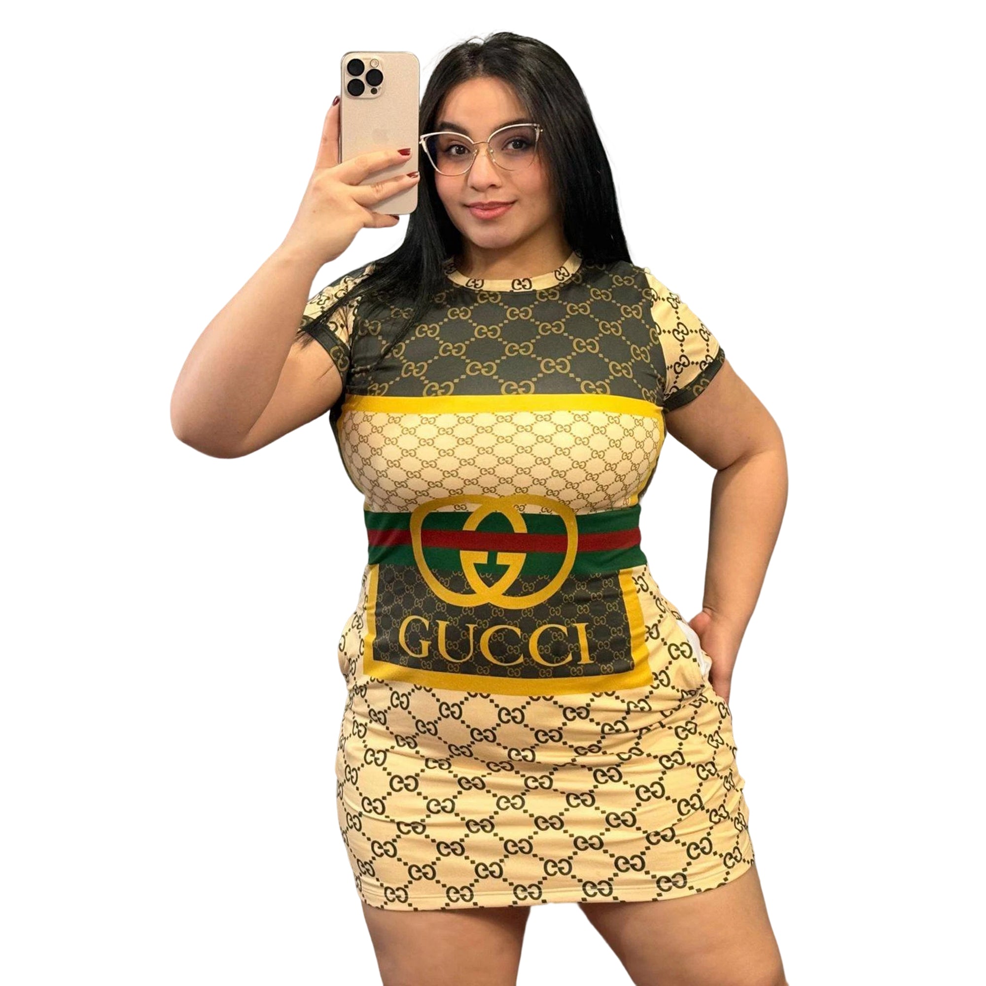 Women's Casual Chic Printed Bodycon Dress 6