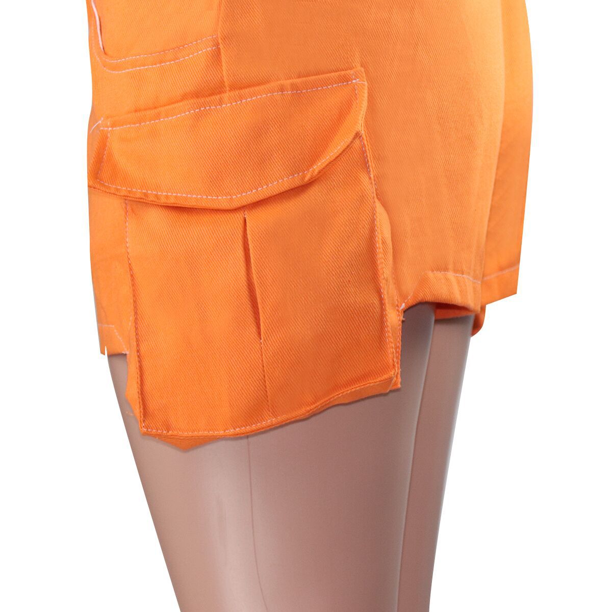 Women's Pocket Denim Shorts Casual Summer Style 21