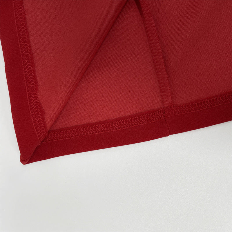 Women Spring/Summer Sleeveless Solid Round Neck Bodycon Dress 31