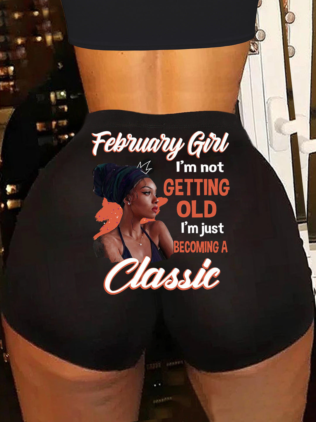 Women printed shorts 11