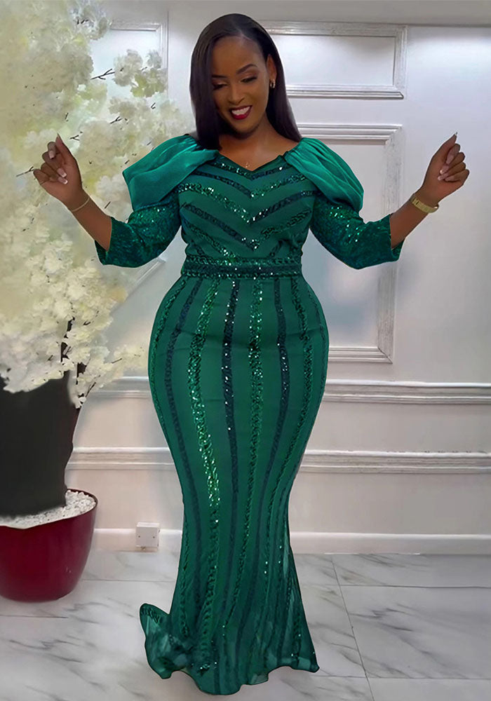 Women Sexy Sequin Bodycon Dress