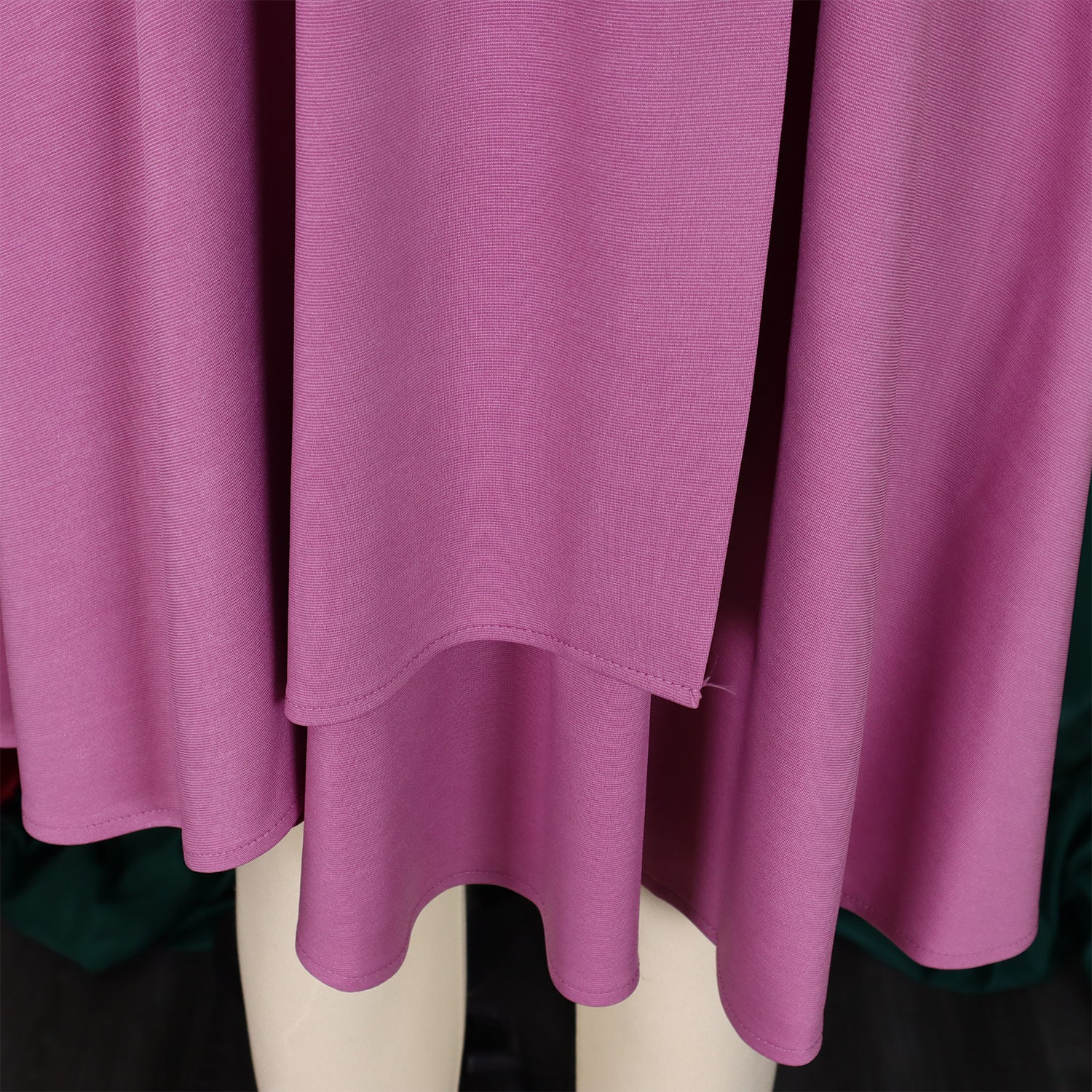 Women's Autumn Winter Fashion V-Neck Solid Color High Waist African Dress 22