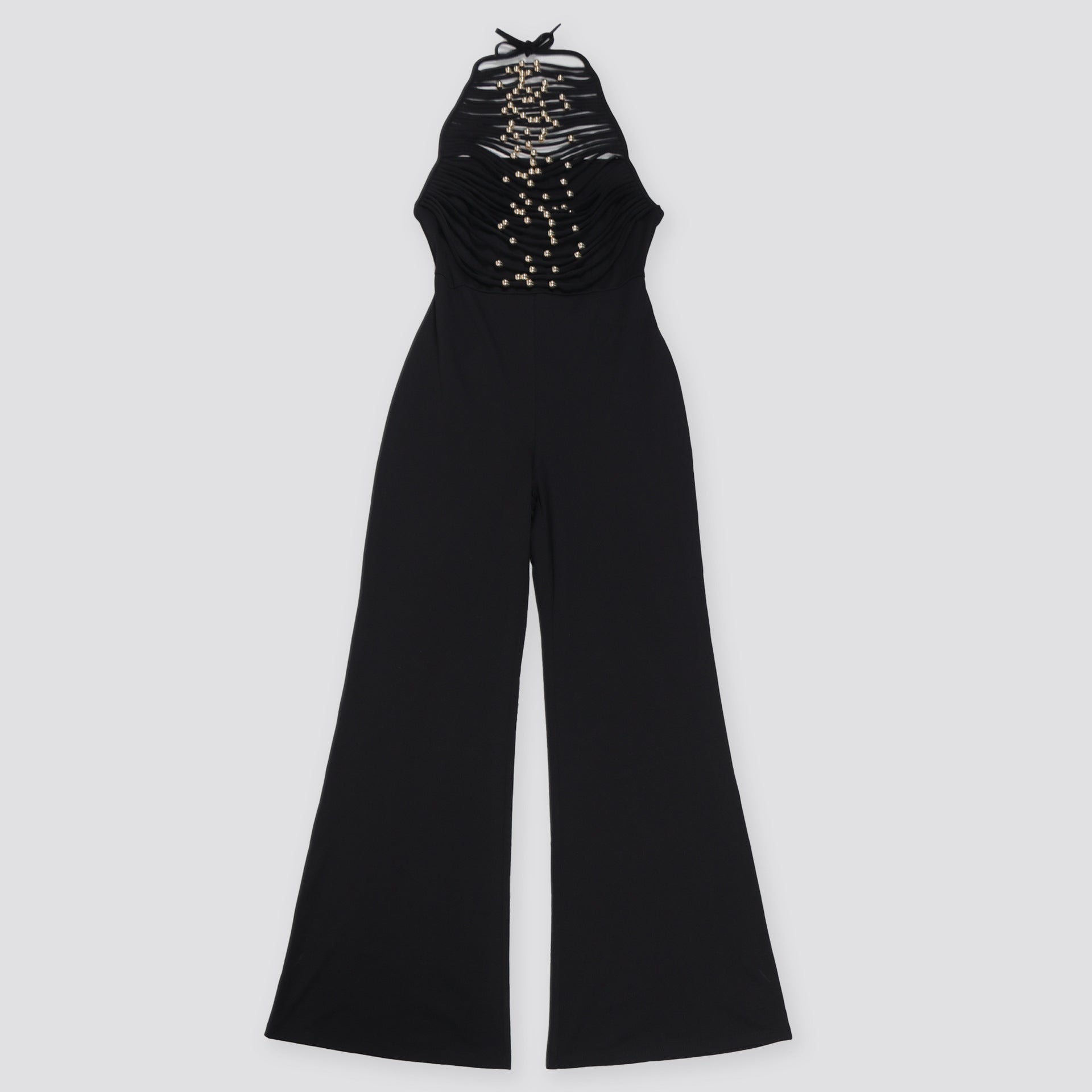 Women High Neck Sleeveless Jumpsuit 21