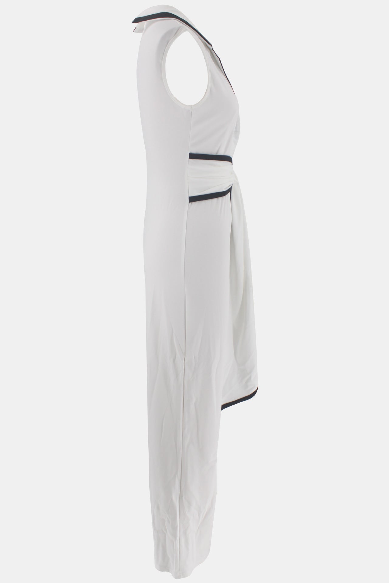 Summer Women's Fashionable V-Neck Chic Elegant Sleeveless Wide Leg Jumpsuit 23