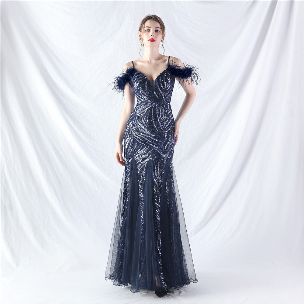 Plus Size Women 3xl4xl Sequins Plus Formal Party Maxi Evening Dress 18