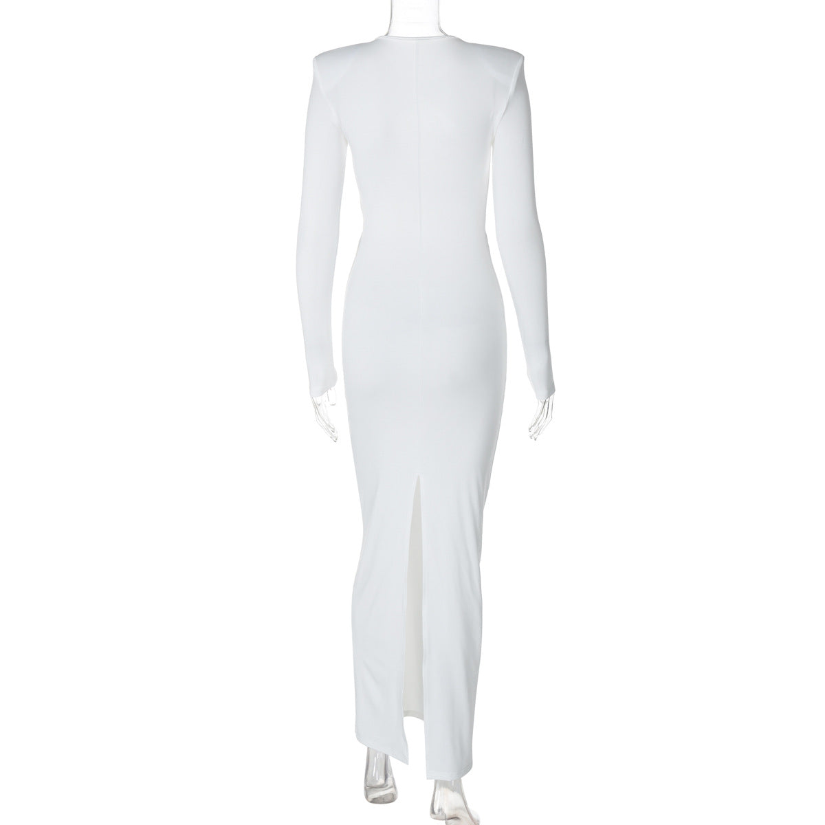 Women's Autumn Fashion Sexy Hollow Split Bodycon Dress For Women 7