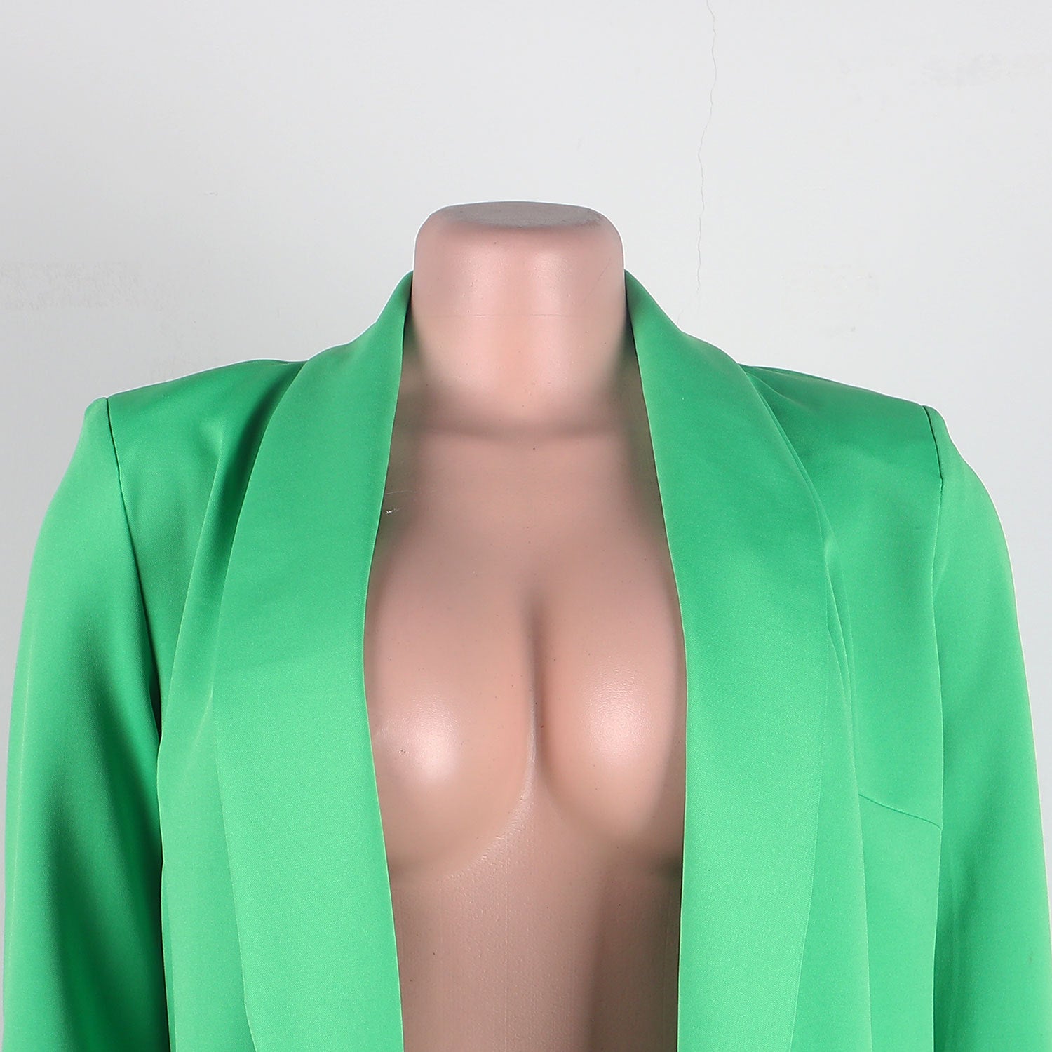 Women Fall/Winter Solid Long Sleeve Casual Blazer 42