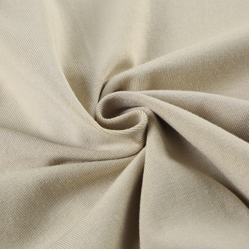 Slim Sports Basic Stand Collar Short Sleeve t-shirt Sports Casual Zipper Top 15