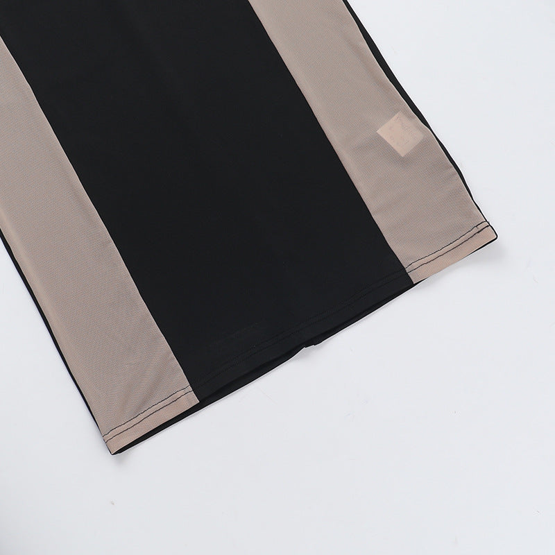 Women Halter Neck suspender hollow sexy dress 12