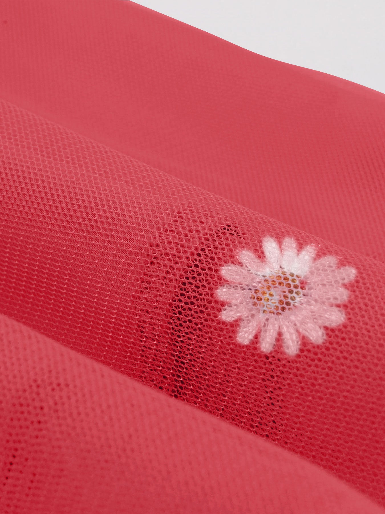 Women Casual Embroidered Square Neck Sunflower French Dress 19