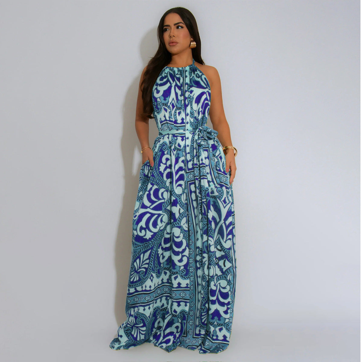 Fashion Women's Summer Holiday Style Sexy Low Back Jumpsuit 5