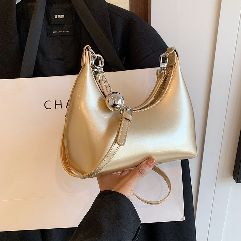 Women Pu-Leather bell shoulder crossbody bag 4