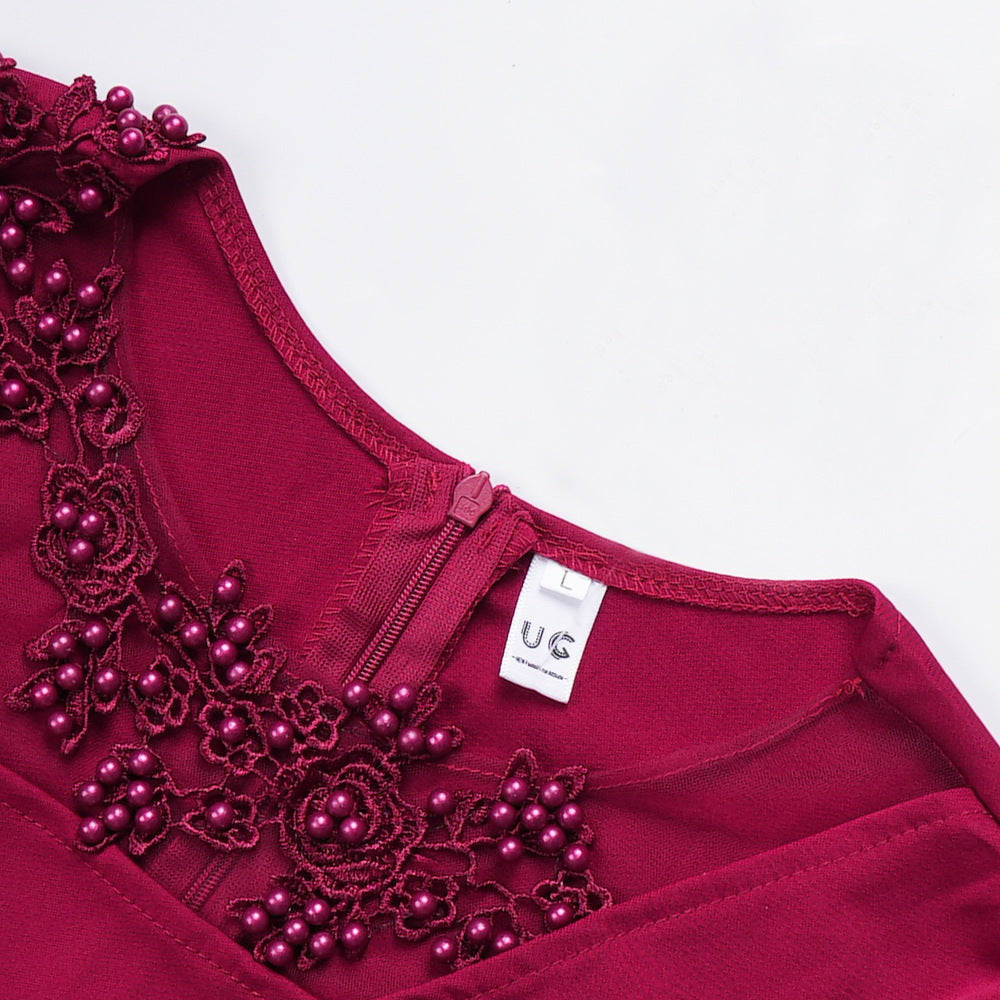 African Women Long Sleeve Formal Party Maxi Dress 22