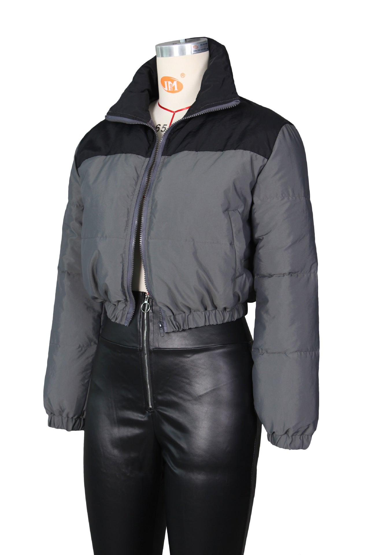 Autumn Winter Women's Coat Trendy Cotton-padded Short Jacket 8