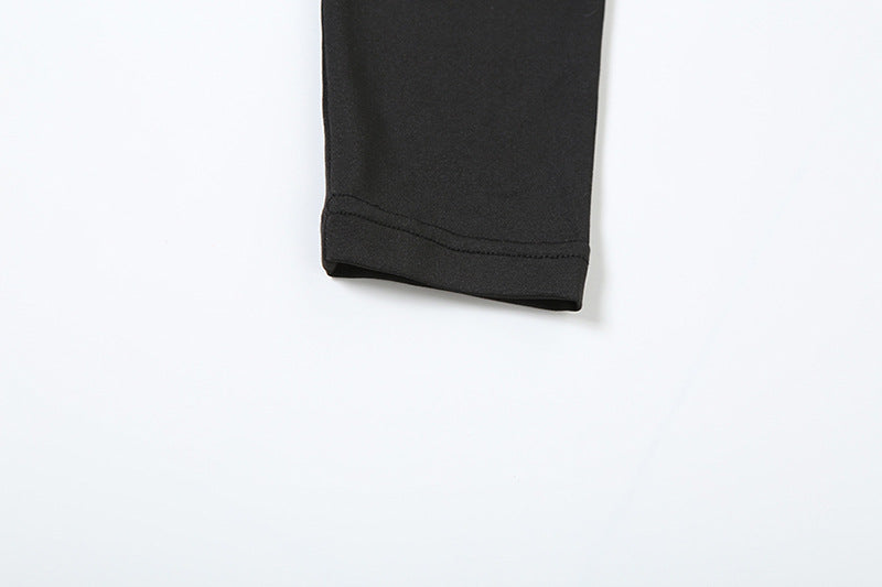 Women sexy hollow long sleeve Open Waist Bodycon Maxi Dress 12