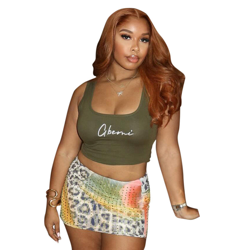 Women Leopard Print Sexy Skirt 12