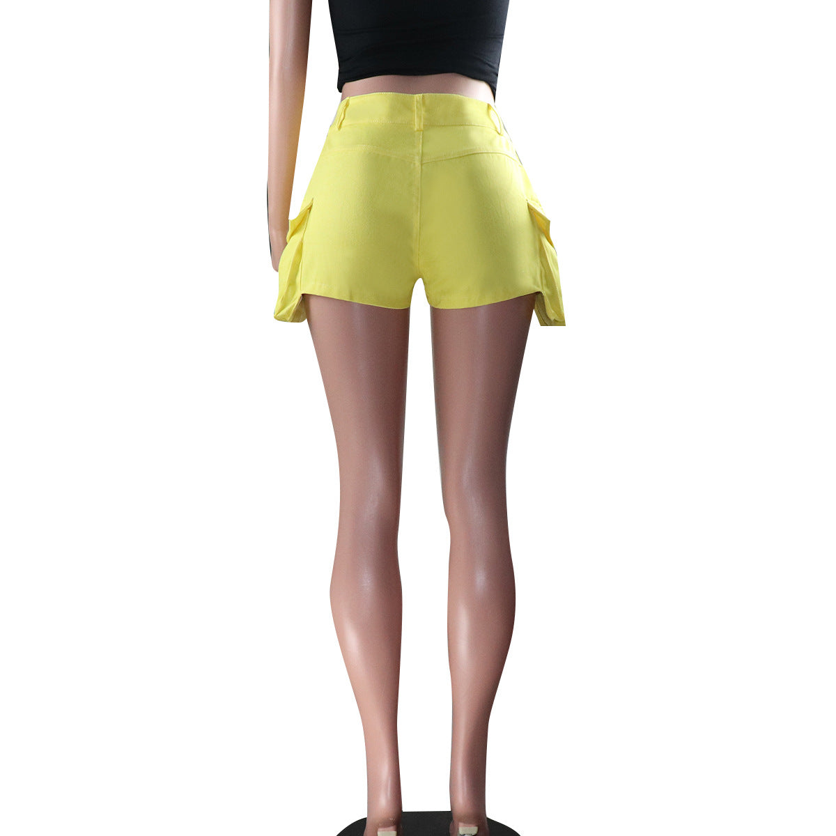 Women's Pocket Denim Shorts Casual Summer Style 15