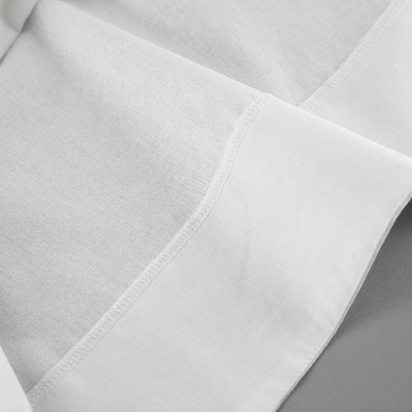 Women Early Spring V-neck Puff Sleeve Dress 19