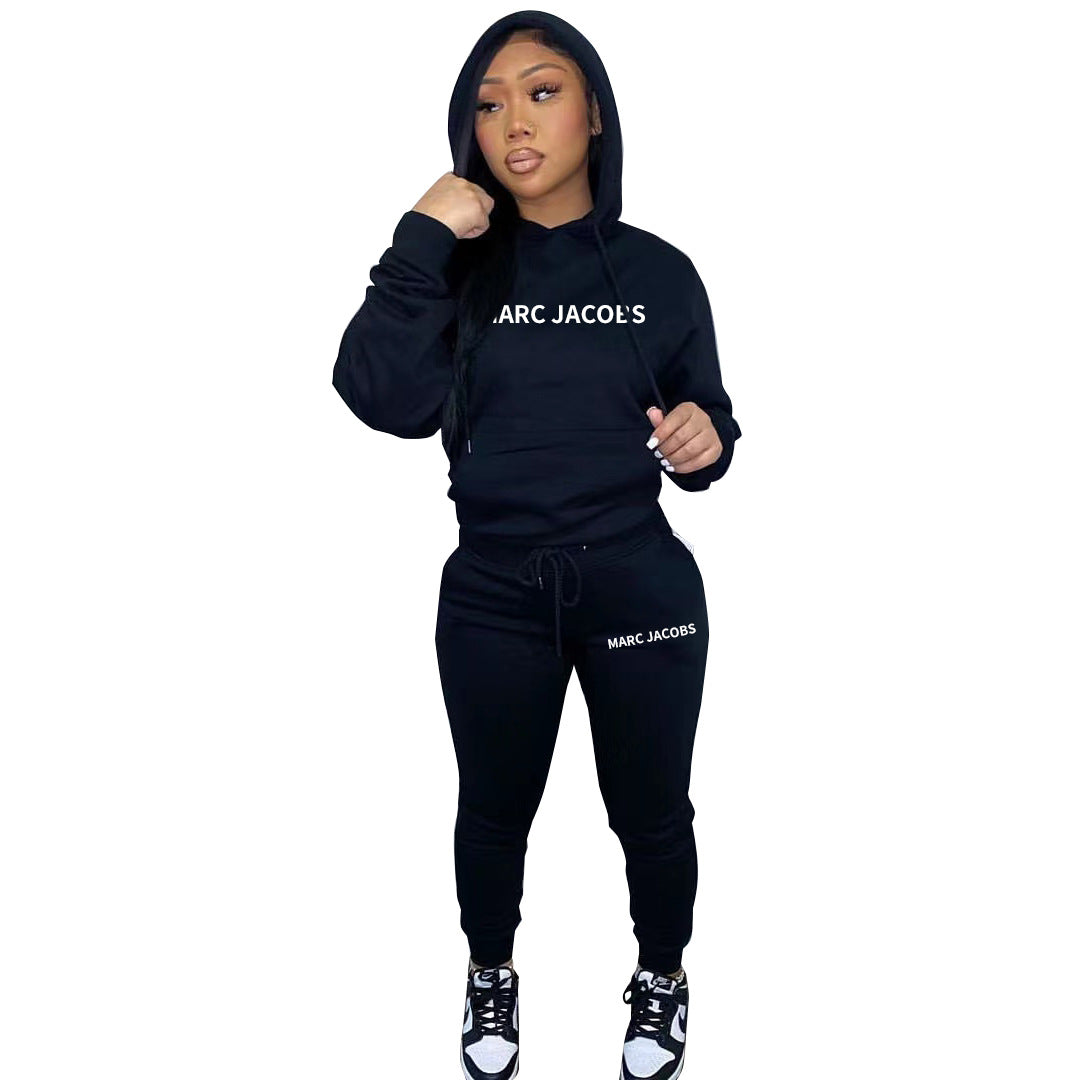 Women's Trend Logo Hoodies Tracksuit