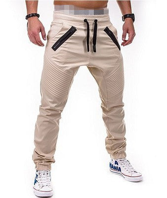 Men's Casual Tether Elastic Sport Zip Pant 12