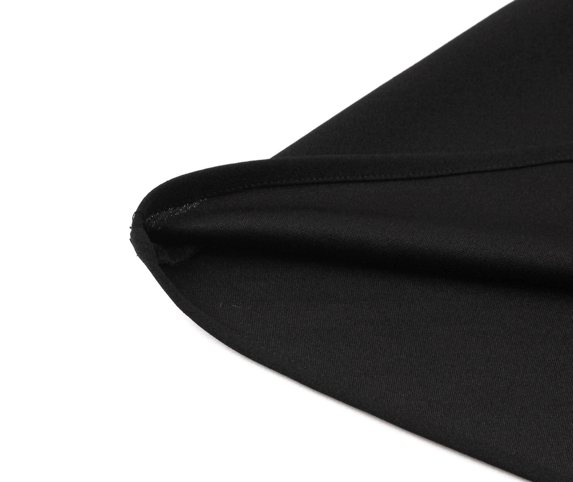 Women's Slim Waist Turndown Collar Short Sleeve High Waist Chic A-ine Dress 9