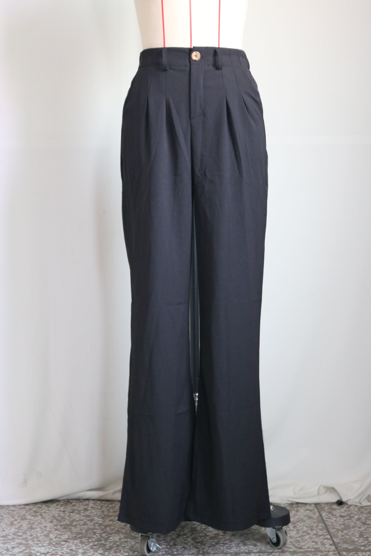 Women'S Fashion Casual Loose Straight Pants Solid Color Casual Pants 15