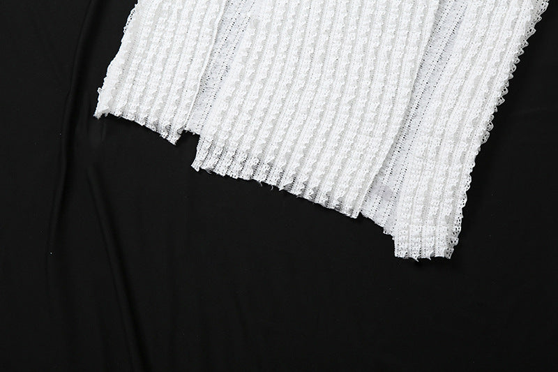 Women Summer sexy slit suspender dress 13