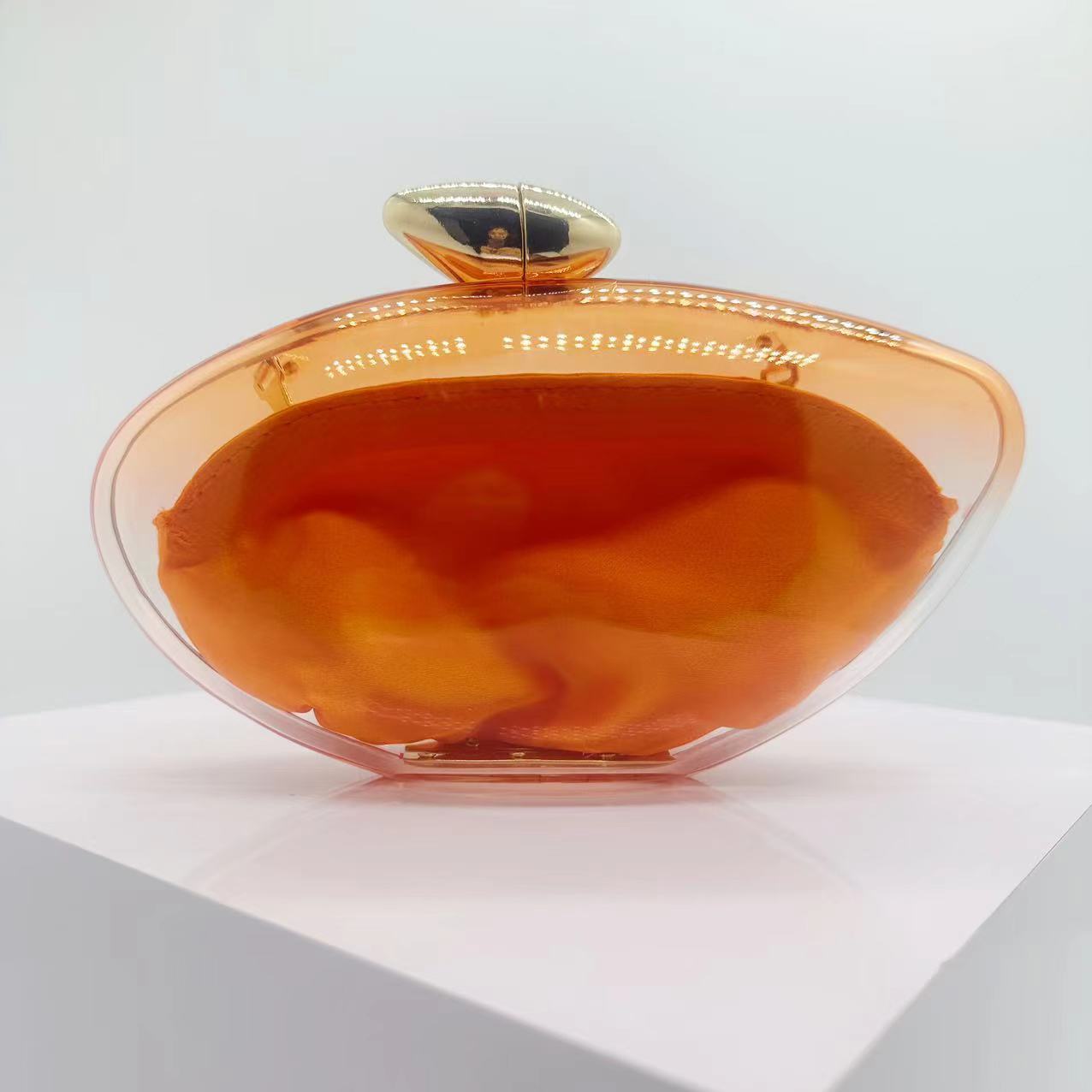 Transparent Fashion Bag Acrylic Evening Clutch for Women 6