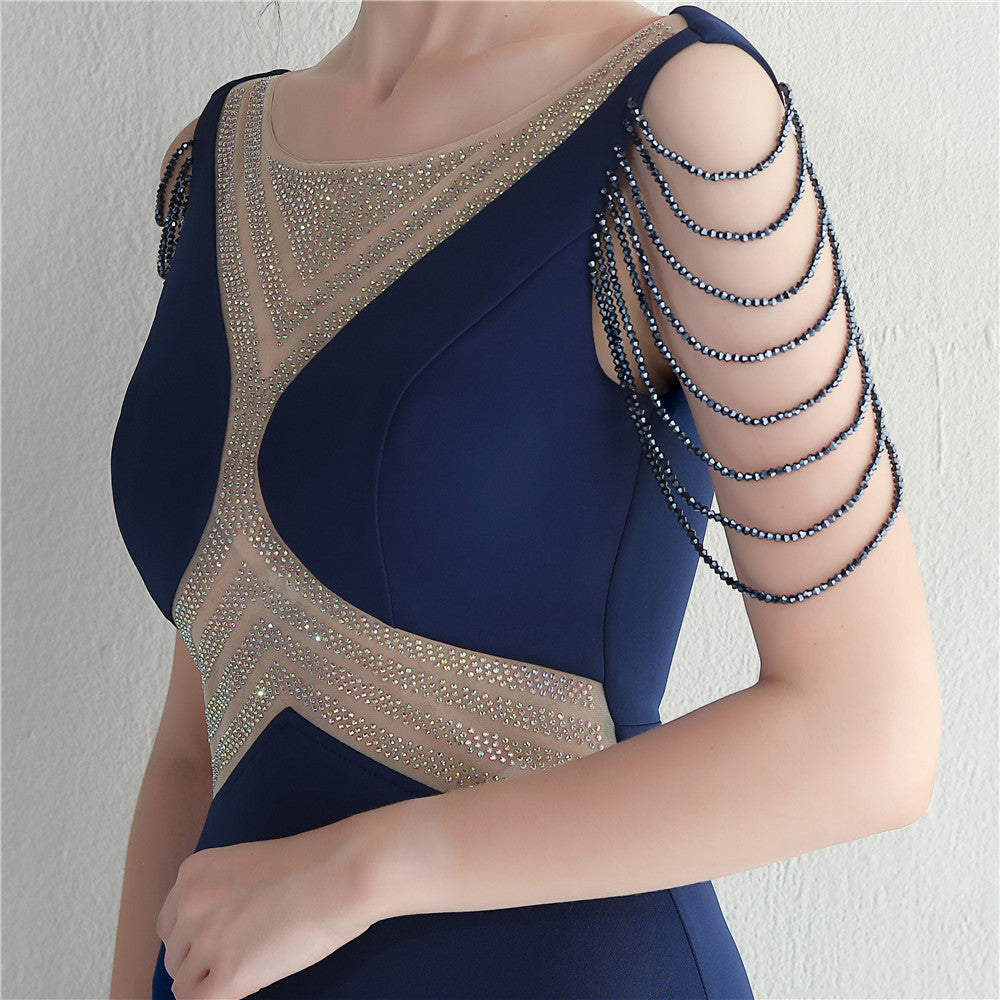 Beaded Gown Dinner Prom Long Evening Dress 32