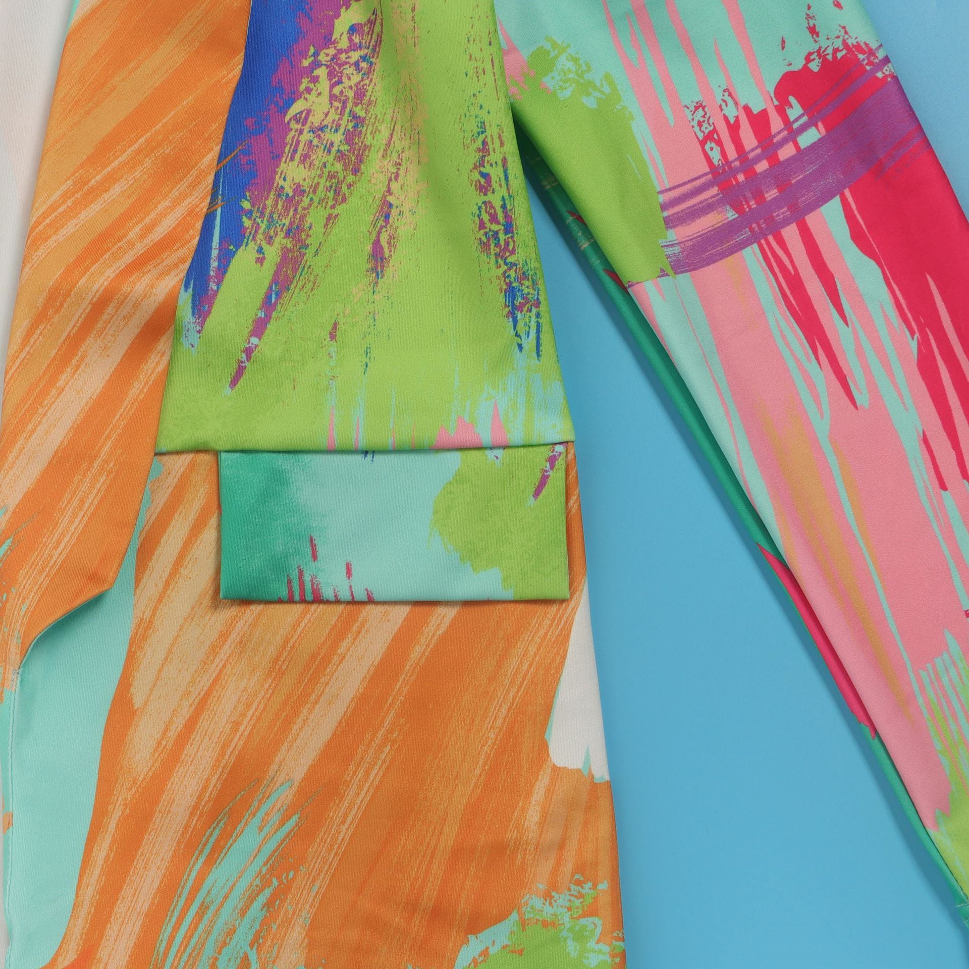 Casual Fashion Multi-Color Print Fashion Blazer Top 36