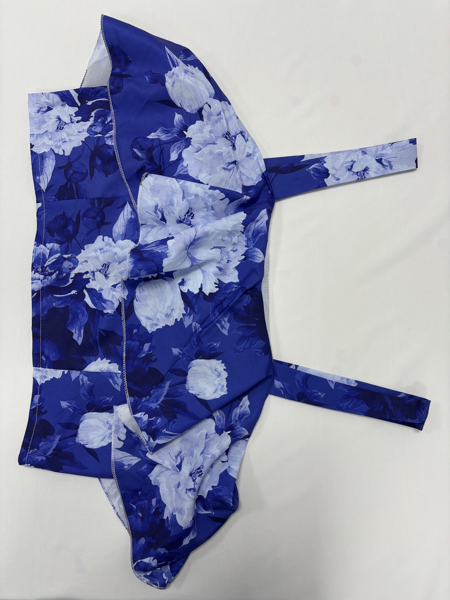 Women Beach Edge Holidays Printed Suspender Top Cascading Ruffles Skirt Two-Piece Set 24