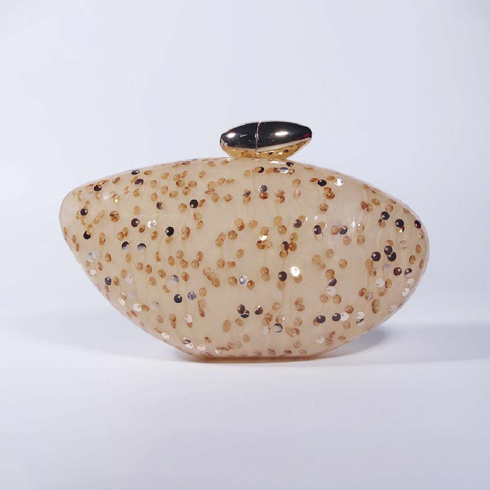 Transparent Fashion Bullet-Shaped Acrylic Evening Clutch for Women 9