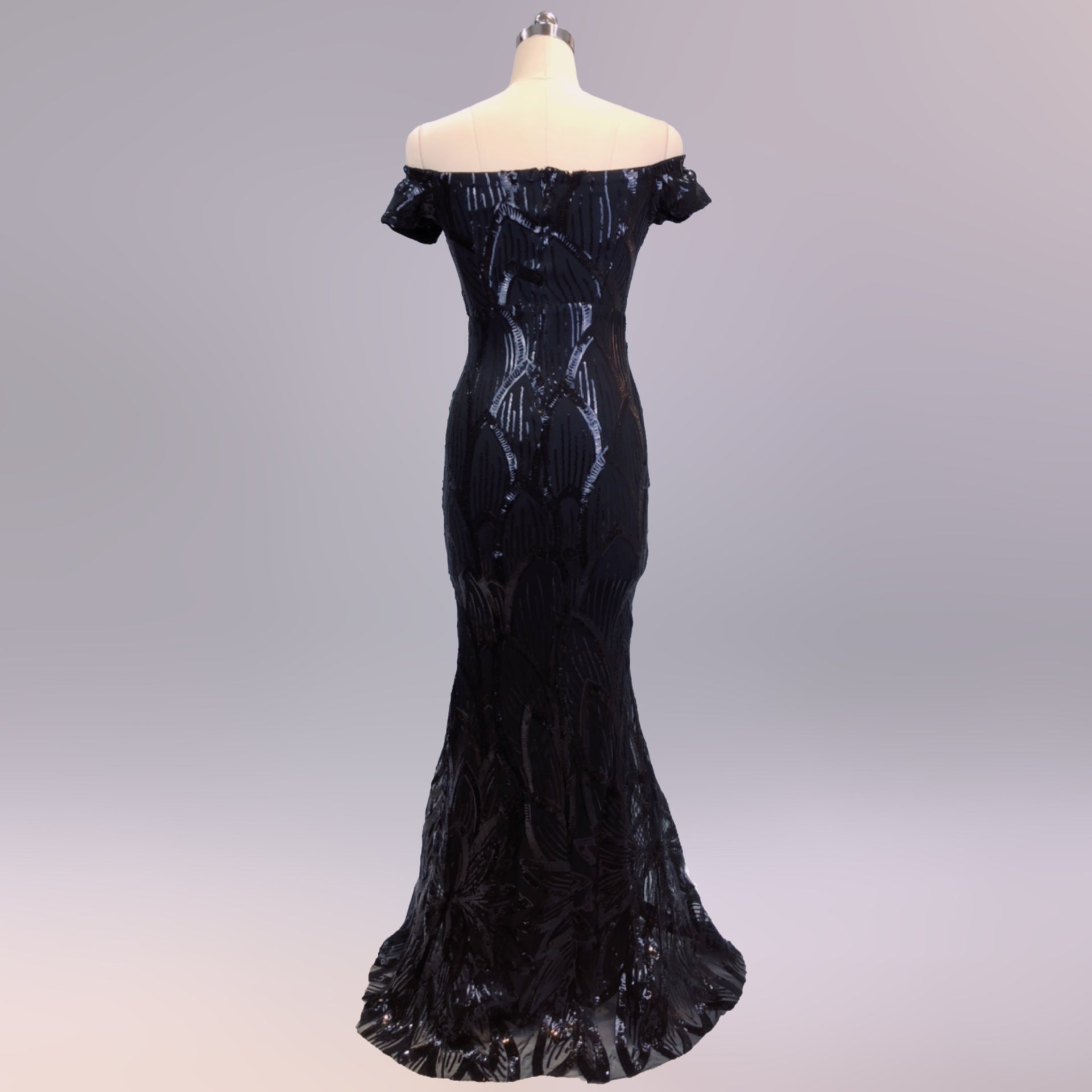 Sequins Sweetheart Mermaid Evening Dress 5