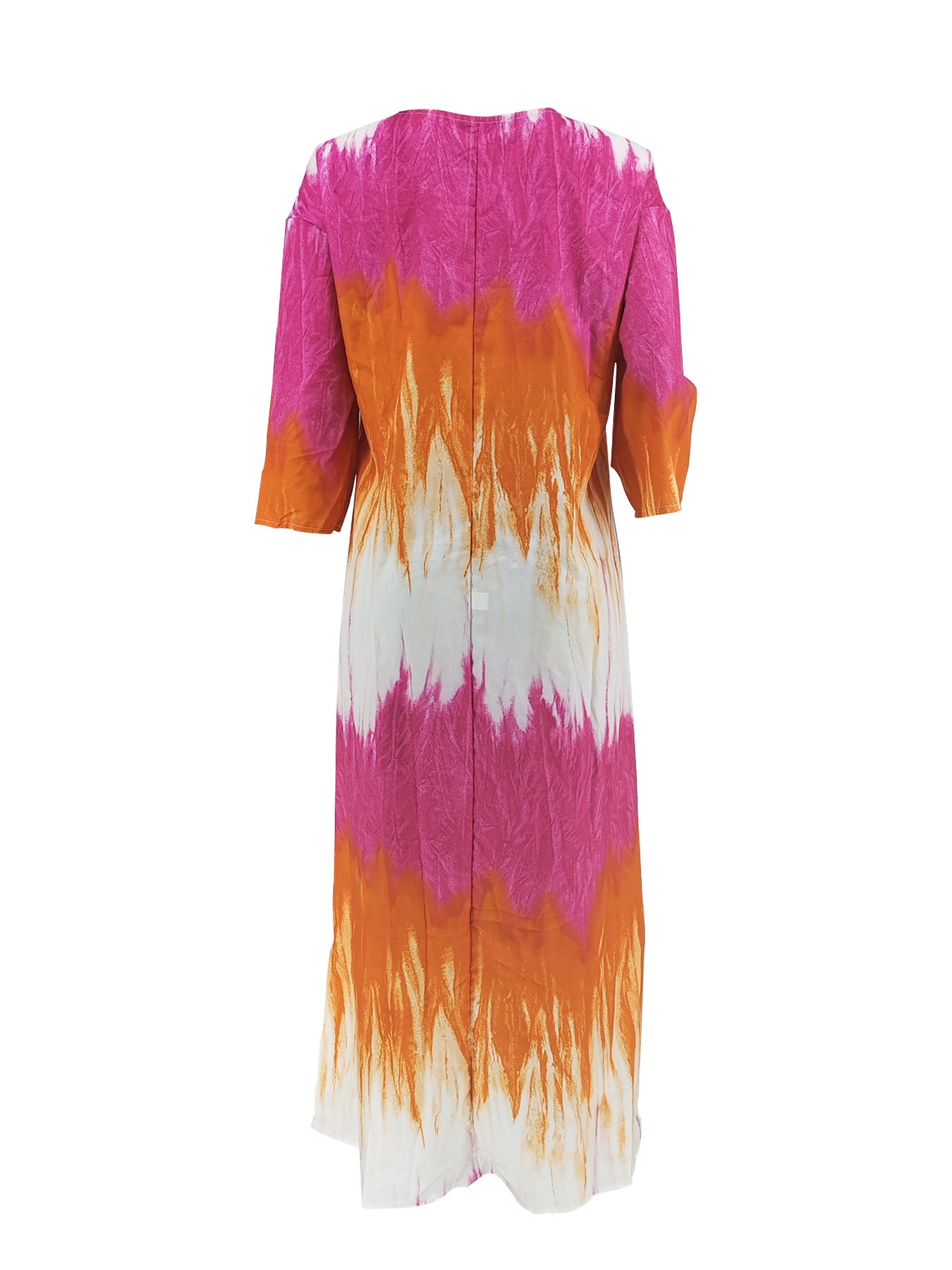 Casual Loose Tie-Dyed Elegant Women's Gradient Fashion Dress 4