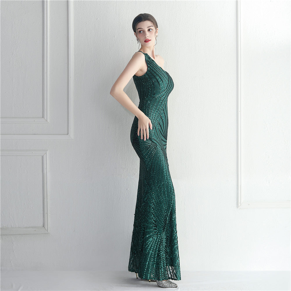 sequins plus Plus Size Formal Party Evening Dress 60