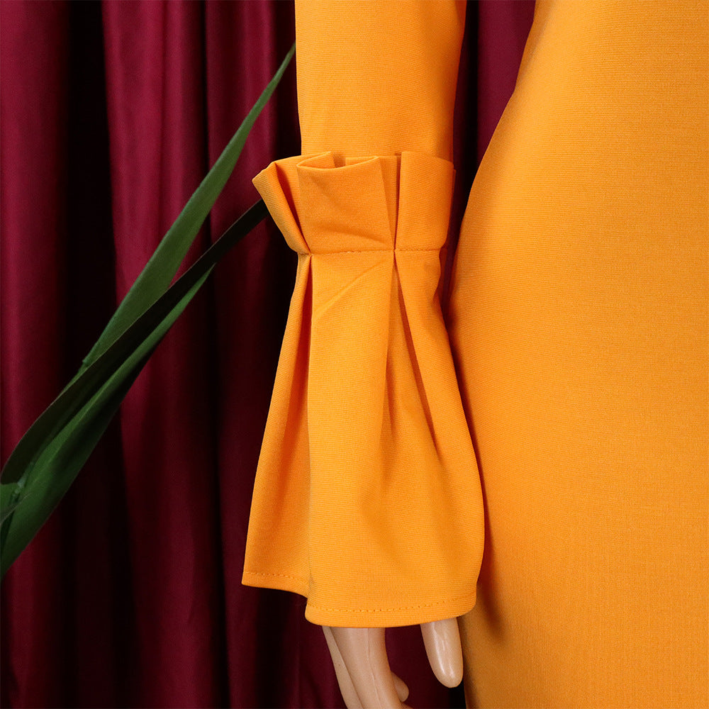 Plus Size Women African Bodycon Dress 21