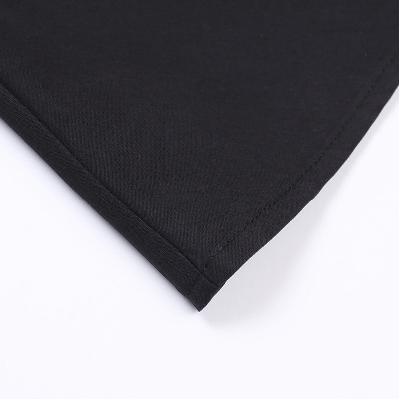 Women Summer Solid Lace-Up Skirt Patchwork Dress 14