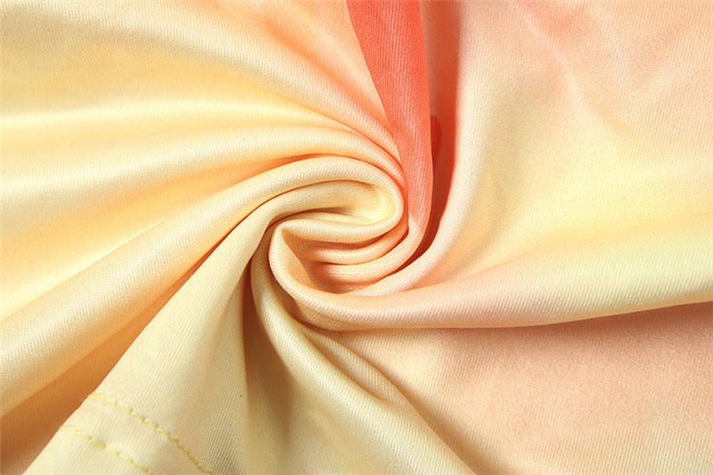 Women Summer Sexy Print Suspender Top Bodycon SkirtTwo Piece Set 15