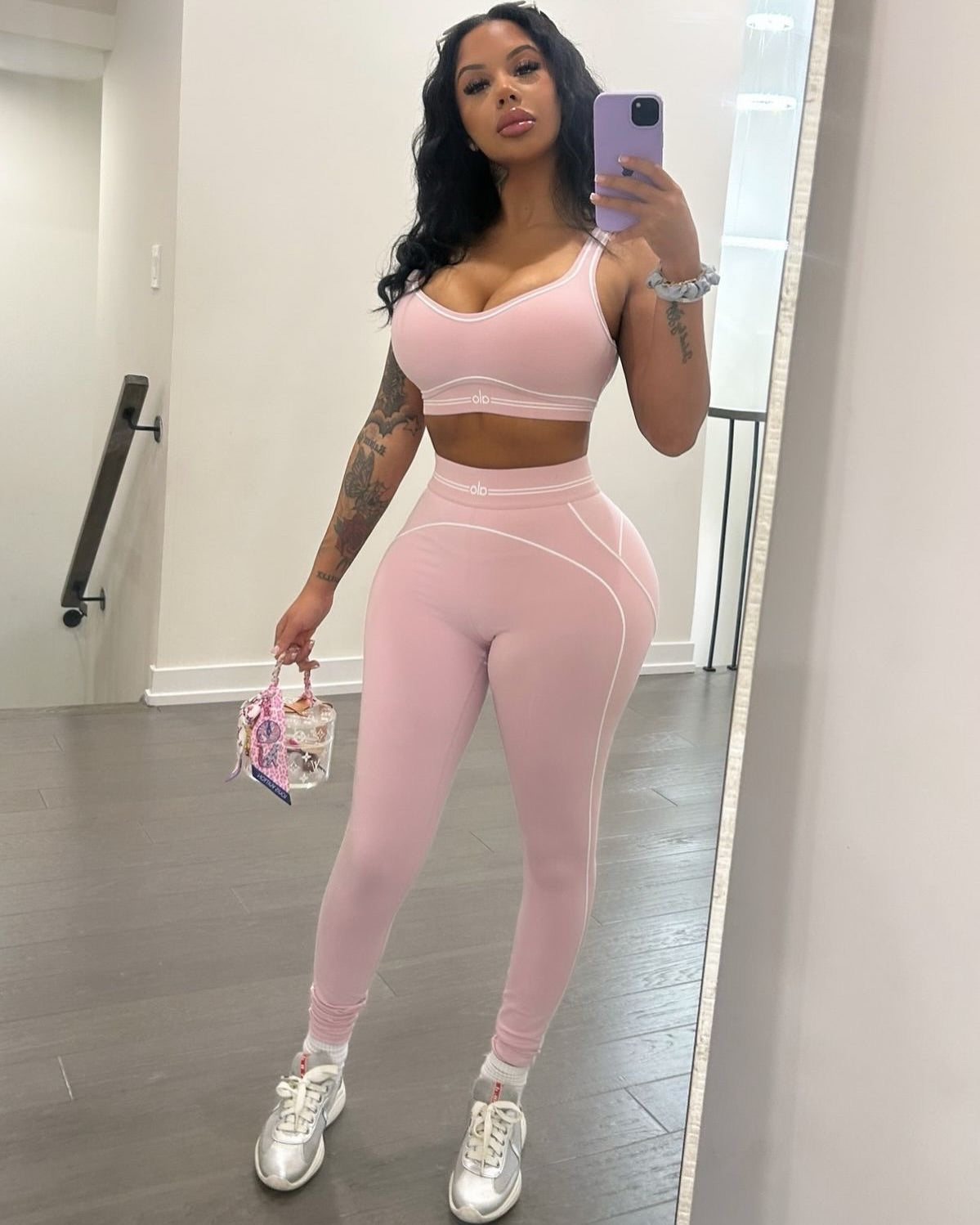 Women summer yoga sports vest fitness two-piece set 30